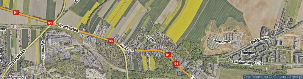 Zdjęcie satelitarne Polna ul.